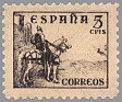 Spain 1937 Cid & Isabel 5 CTS Sepia Edifil 816B. España 816b. Subida por susofe